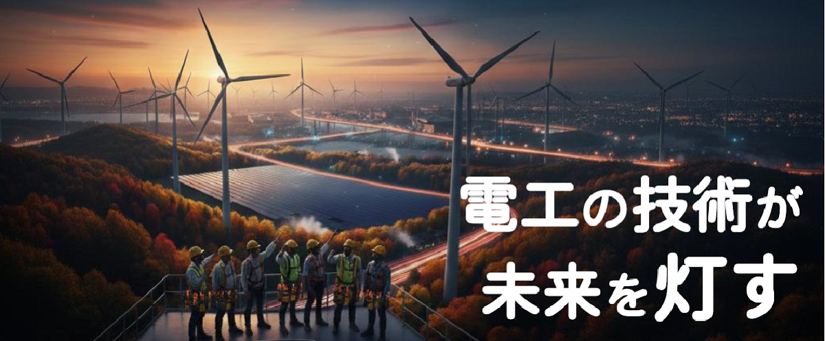 電工の技術が未来を灯す